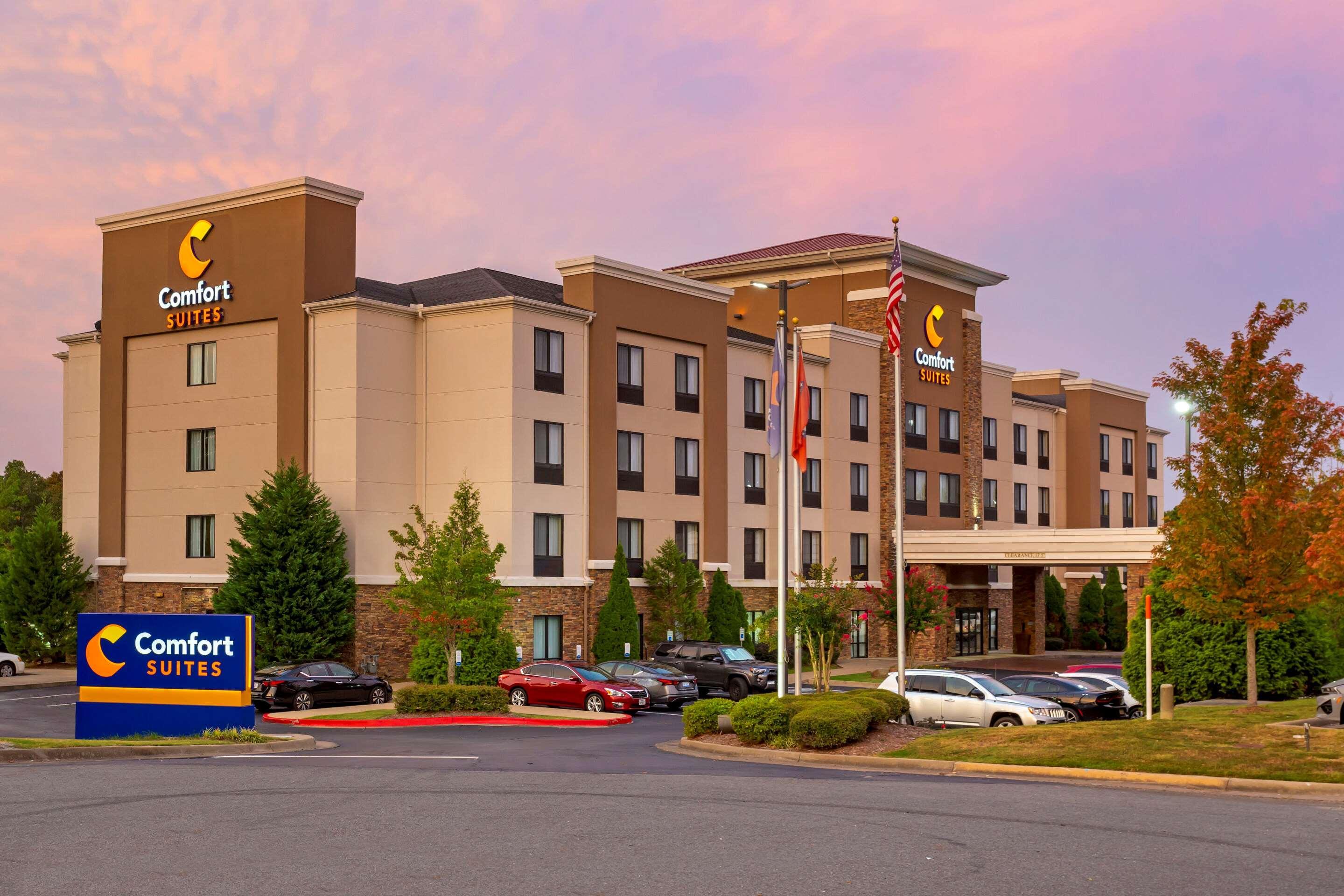 Comfort Suites Little Rock West Exterior foto